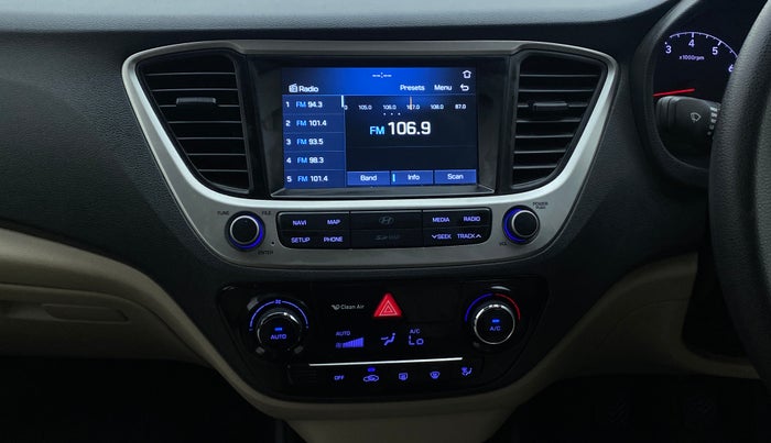 2017 Hyundai Verna 1.6 VTVT SX, Petrol, Manual, 61,844 km, Air Conditioner