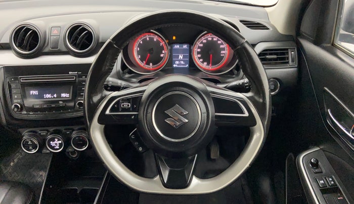 2018 Maruti Swift ZXI AMT, Petrol, Automatic, 1,06,419 km, Steering Wheel Close Up