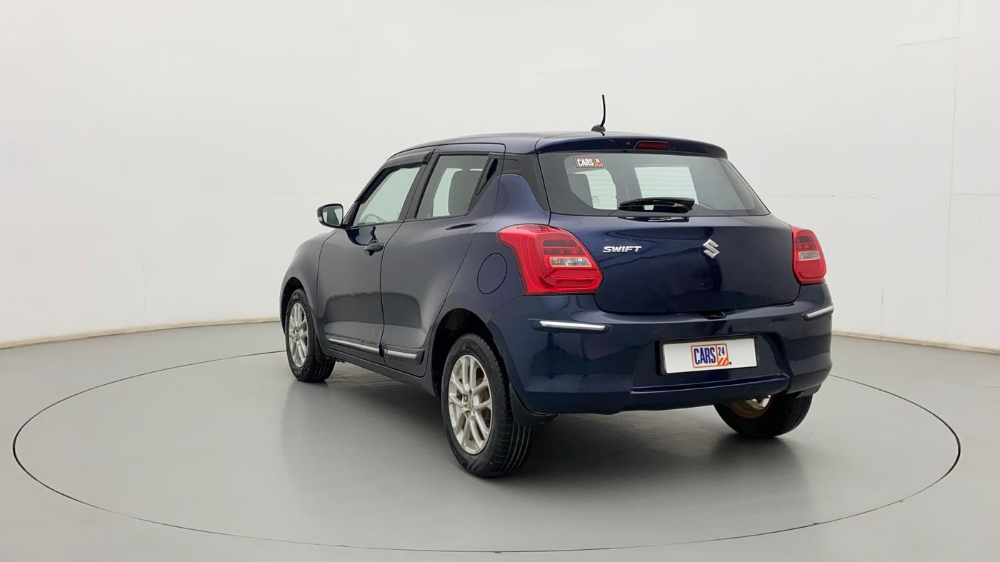 2018 Maruti Swift ZXI AMT, Petrol, Automatic, 1,06,419 km, Left Back Diagonal