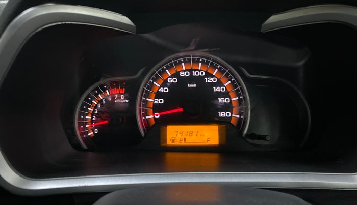 2016 Maruti Alto K10 VXI, Petrol, Manual, 74,169 km, Odometer Image