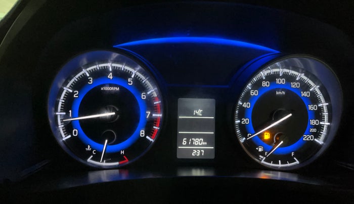 2018 Maruti Baleno DELTA PETROL 1.2, Petrol, Manual, 61,767 km, Odometer Image