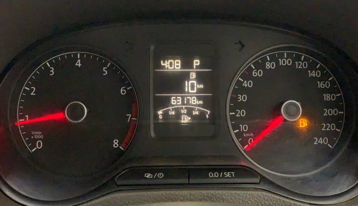 2015 Volkswagen Vento HIGHLINE PETROL AT, Petrol, Automatic, 63,138 km, Odometer Image