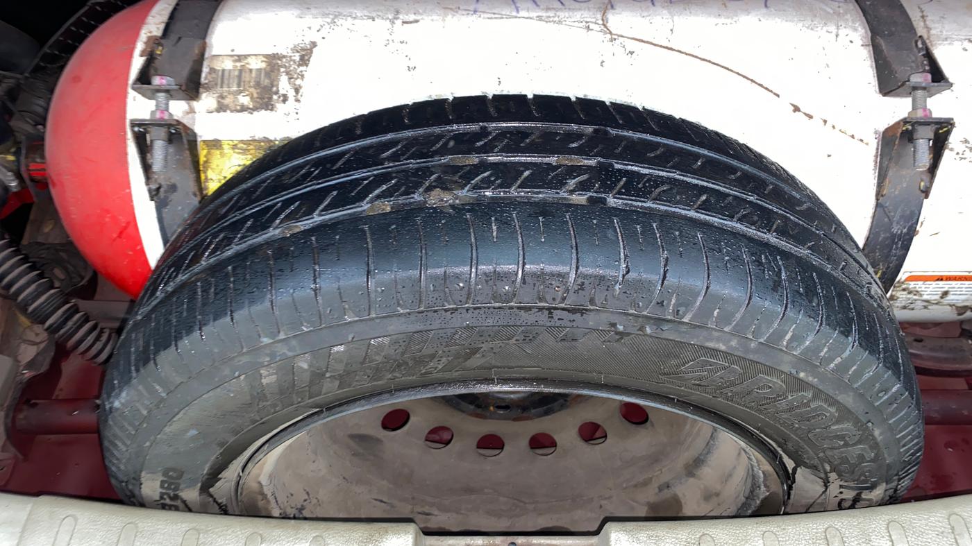 2015 Maruti Celerio VXI CNG, CNG, Manual, 94,564 km, Spare Tyre