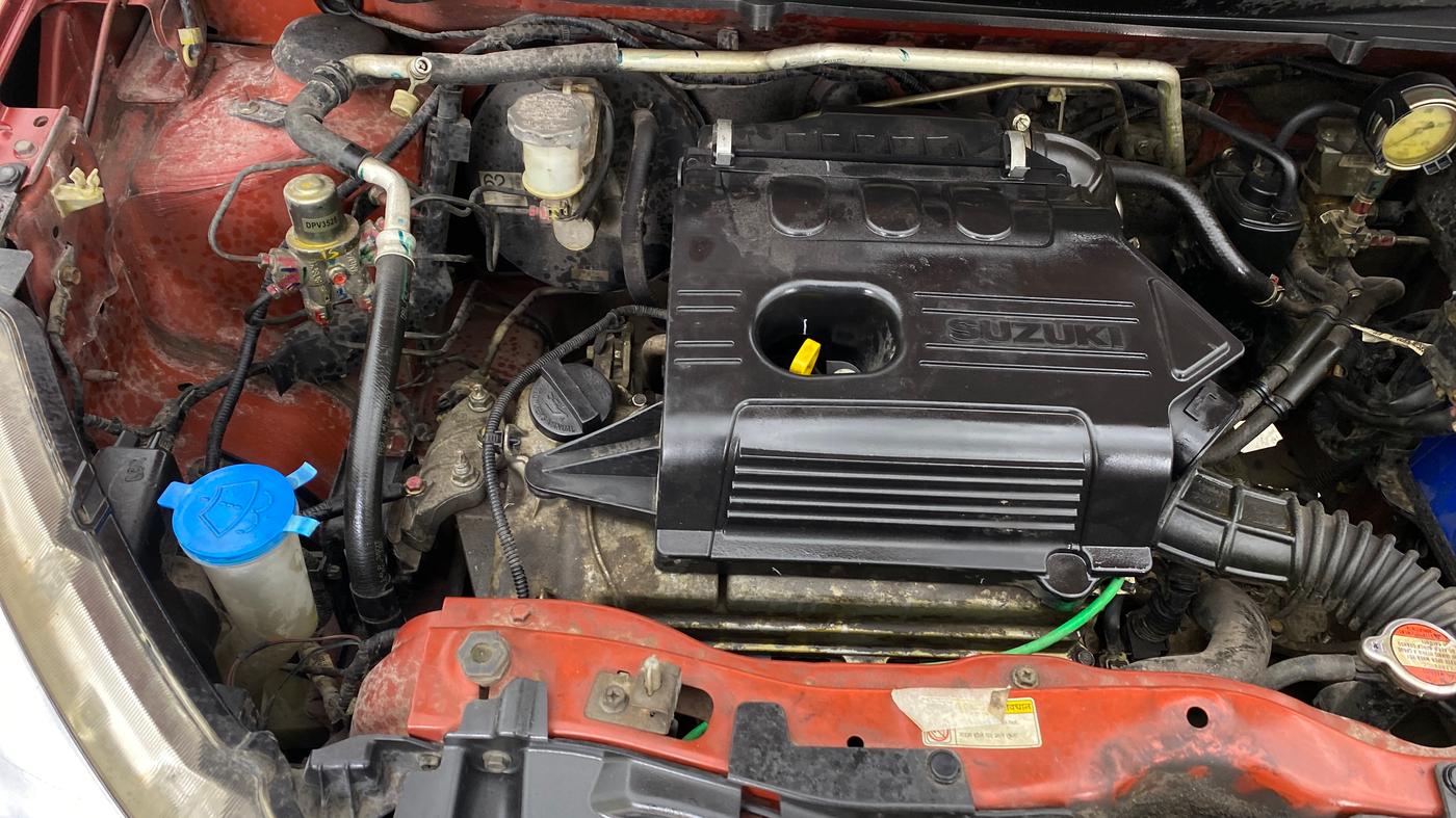 2015 Maruti Celerio VXI CNG, CNG, Manual, 94,564 km, Engine View - Right