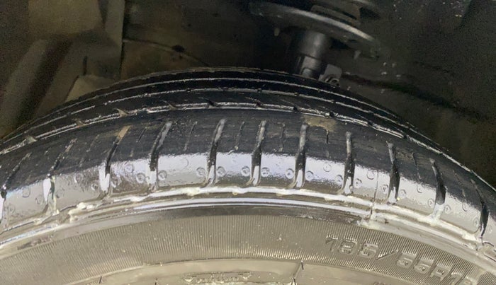 2018 Maruti Ciaz ALPHA  AT 1.4  PETROL, Petrol, Automatic, 77,764 km, Left Front Tyre Tread