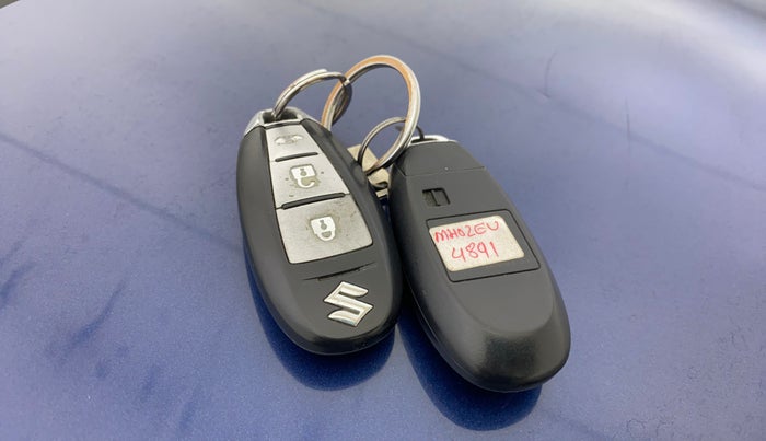 2018 Maruti Ciaz ALPHA  AT 1.4  PETROL, Petrol, Automatic, 77,764 km, Key Close Up