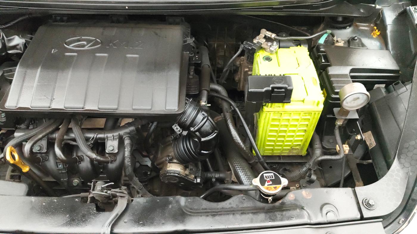 2020 Hyundai GRAND I10 NIOS SPORTZ 1.2 KAPPA VTVT CNG, CNG, Manual, 76,501 km, Engine View - Left