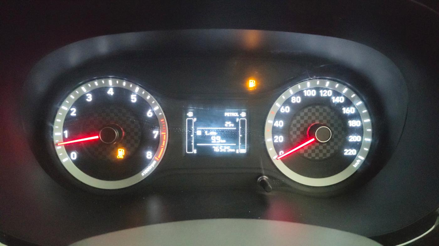 2020 Hyundai GRAND I10 NIOS SPORTZ 1.2 KAPPA VTVT CNG, CNG, Manual, 76,501 km, Odometer Image