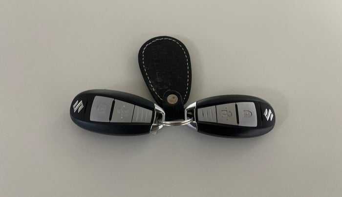 2021 Maruti Vitara Brezza ZXI, Petrol, Manual, 68,625 km, Key Close Up