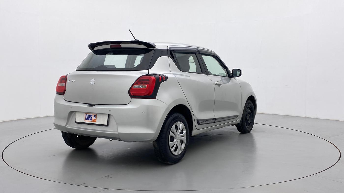 2021 Maruti Swift VXI D, Petrol, Manual, 42,298 km, Right Back Diagonal