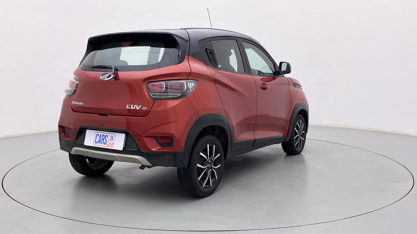 2018 Mahindra KUV 100 NXT K8 P 6 STR DUAL TONE, Petrol, Manual, 45,003 km, Right Back Diagonal