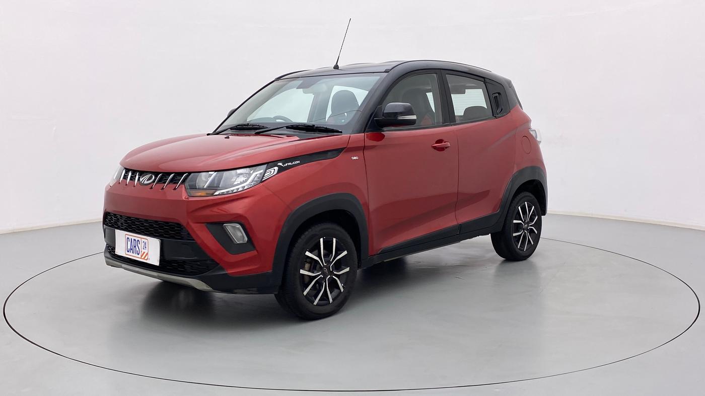 2018 Mahindra KUV 100 NXT K8 P 6 STR DUAL TONE, Petrol, Manual, 45,003 km, Left Front Diagonal