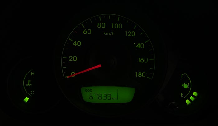 2017 Hyundai Eon ERA + SE, Petrol, Manual, 67,809 km, Odometer Image