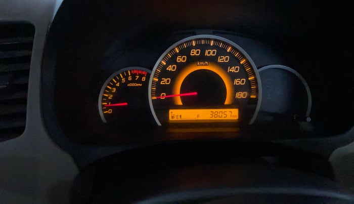 2013 Maruti Wagon R 1.0 VXI, Petrol, Manual, 38,044 km, Odometer Image