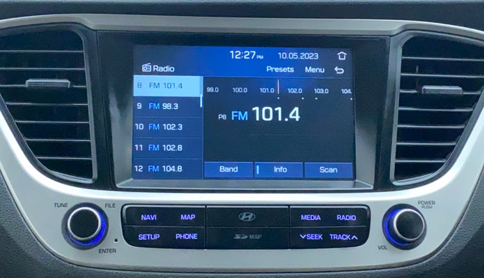 2018 Hyundai Verna 1.6 CRDI SX, Diesel, Manual, 92,300 km, Infotainment System