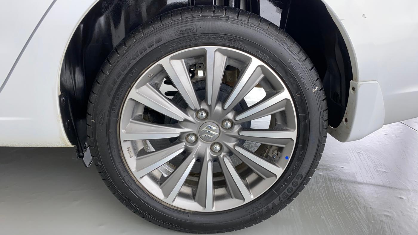 2021 Maruti Ciaz ALPHA 1.5 MT VTVT SHVS, Petrol, Manual, 5,206 km, Left Rear Wheel
