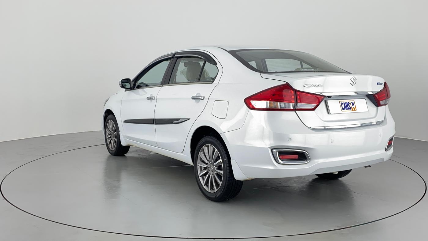 2021 Maruti Ciaz ALPHA 1.5 MT VTVT SHVS, Petrol, Manual, 5,206 km, Left Back Diagonal