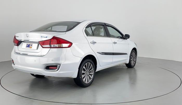 2021 Maruti Ciaz ALPHA 1.5 MT VTVT SHVS, Petrol, Manual, 5,206 km, Right Back Diagonal