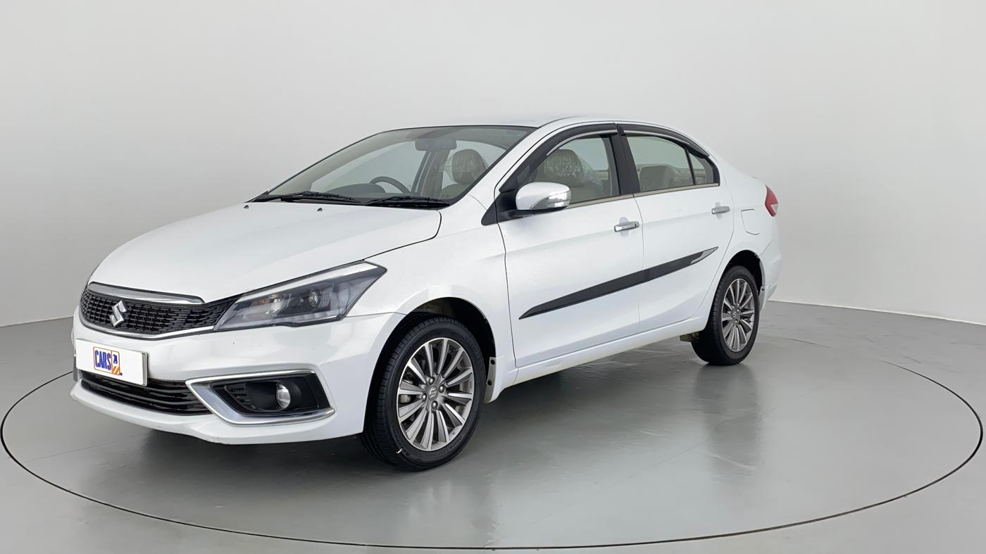 2021 Maruti Ciaz ALPHA 1.5 MT VTVT SHVS, Petrol, Manual, 5,206 km, Left Front Diagonal