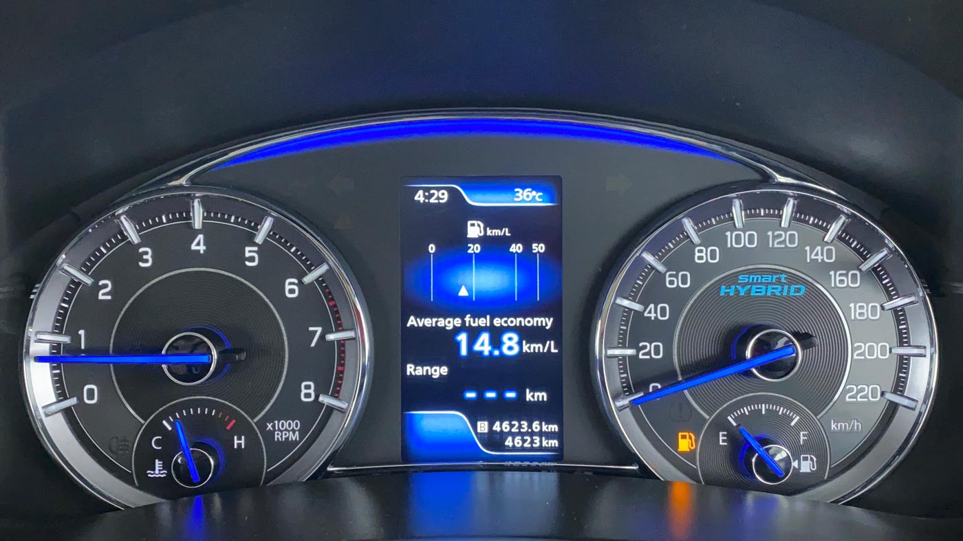2021 Maruti Ciaz ALPHA 1.5 MT VTVT SHVS, Petrol, Manual, 5,206 km, Odometer Image