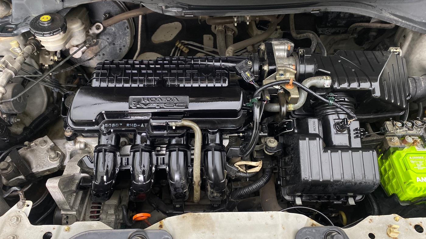 2015 Honda Brio VX AT, Petrol, Automatic, 56,639 km, Engine View
