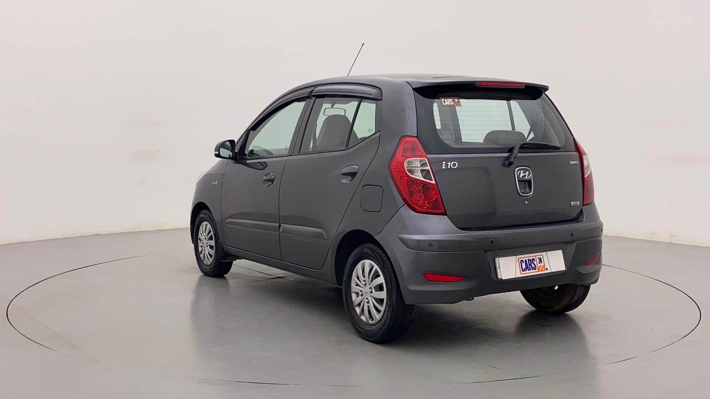 2013 Hyundai i10 SPORTZ 1.2, Petrol, Manual, 78,952 km, Left Back Diagonal