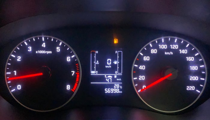 2018 Hyundai Elite i20 ASTA 1.2 DUAL TONE, Petrol, Manual, 56,929 km, Odometer Image