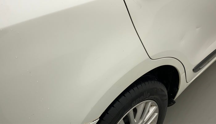 2017 Maruti Dzire ZXI AMT, Petrol, Automatic, 1,04,380 km, Right quarter panel - Minor scratches