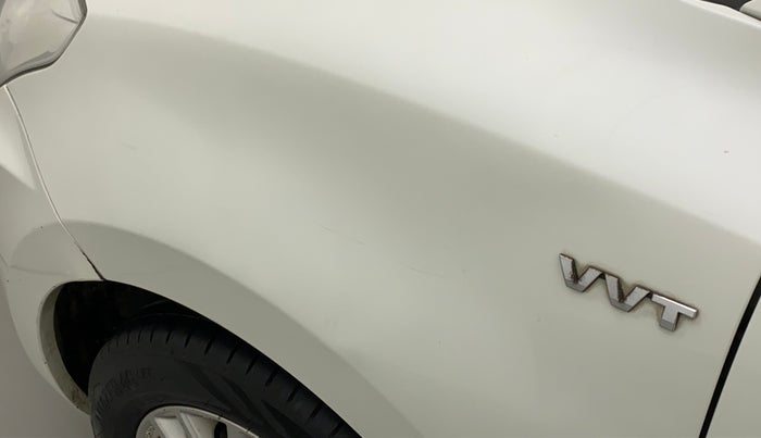 2017 Maruti Dzire ZXI AMT, Petrol, Automatic, 1,04,380 km, Left fender - Minor scratches