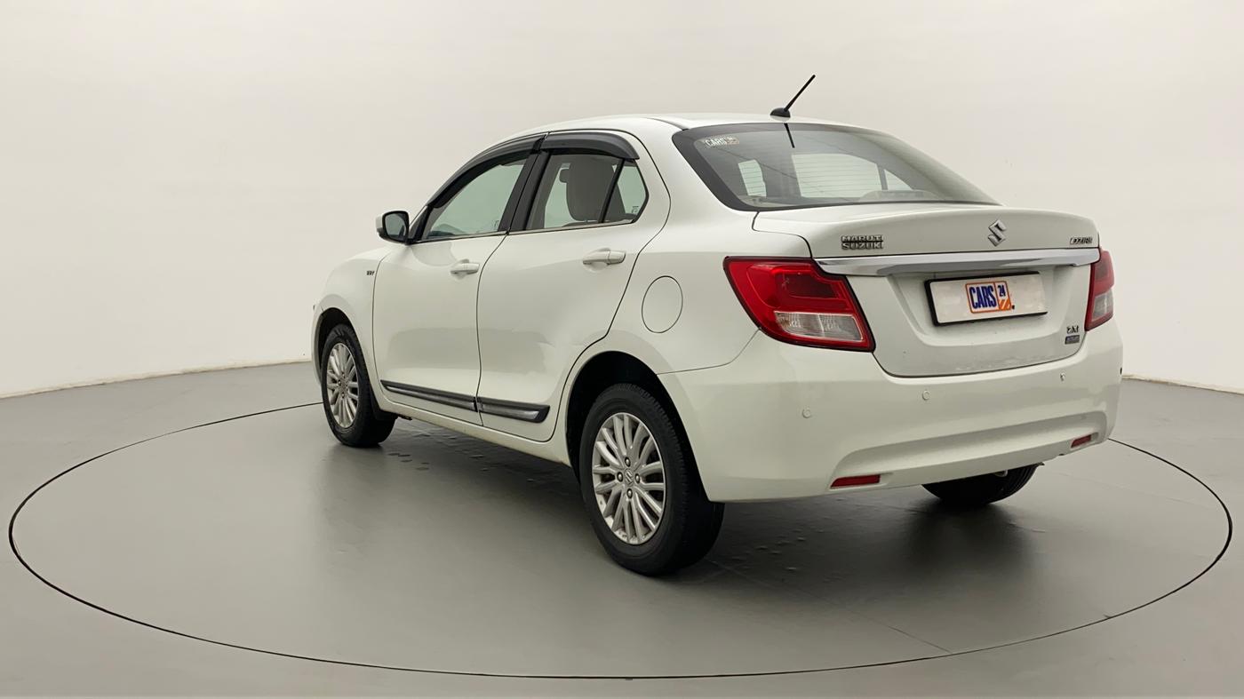 2017 Maruti Dzire ZXI AMT, Petrol, Automatic, 1,04,380 km, Left Back Diagonal