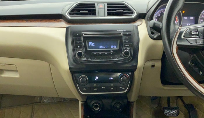 2017 Maruti Dzire ZXI AMT, Petrol, Automatic, 1,04,380 km, Air Conditioner