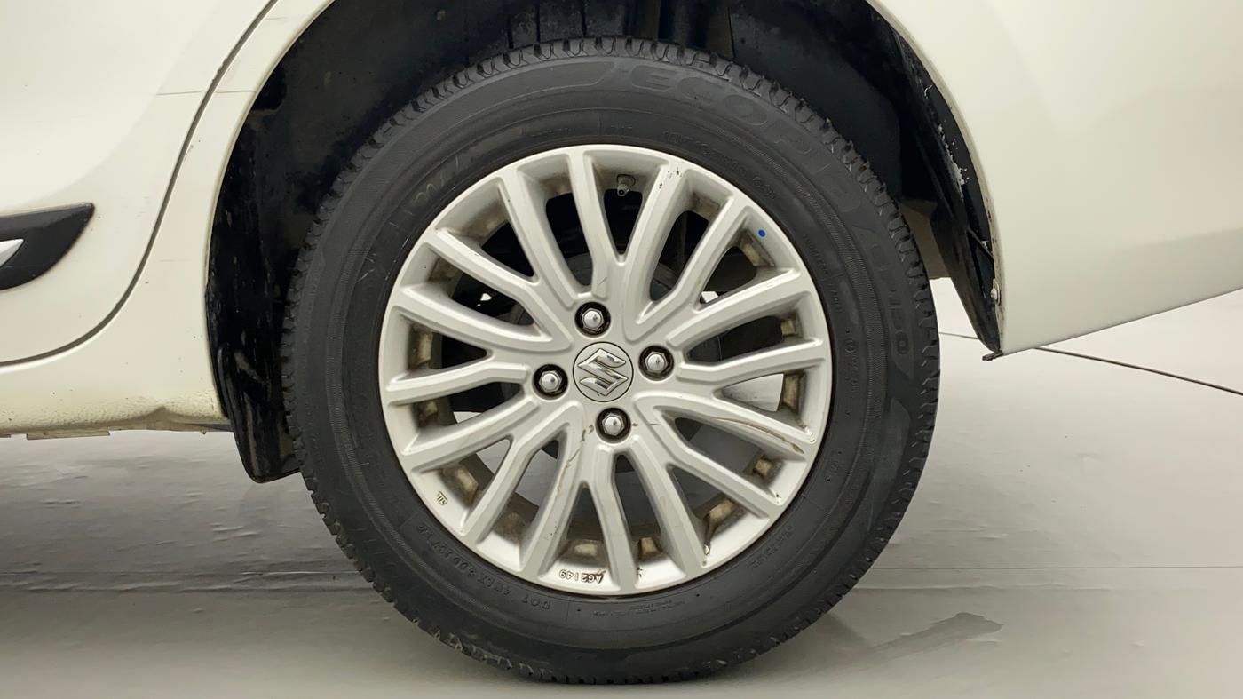2017 Maruti Dzire ZXI AMT, Petrol, Automatic, 1,04,380 km, Left Rear Wheel