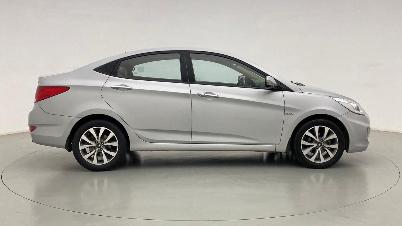 2014 Hyundai Verna FLUIDIC 1.6 SX CRDI OPT, Diesel, Manual, 62,347 km, Right Side View