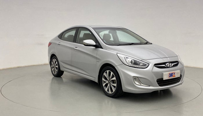 2014 Hyundai Verna FLUIDIC 1.6 SX CRDI OPT, Diesel, Manual, 62,347 km, Right Front Diagonal