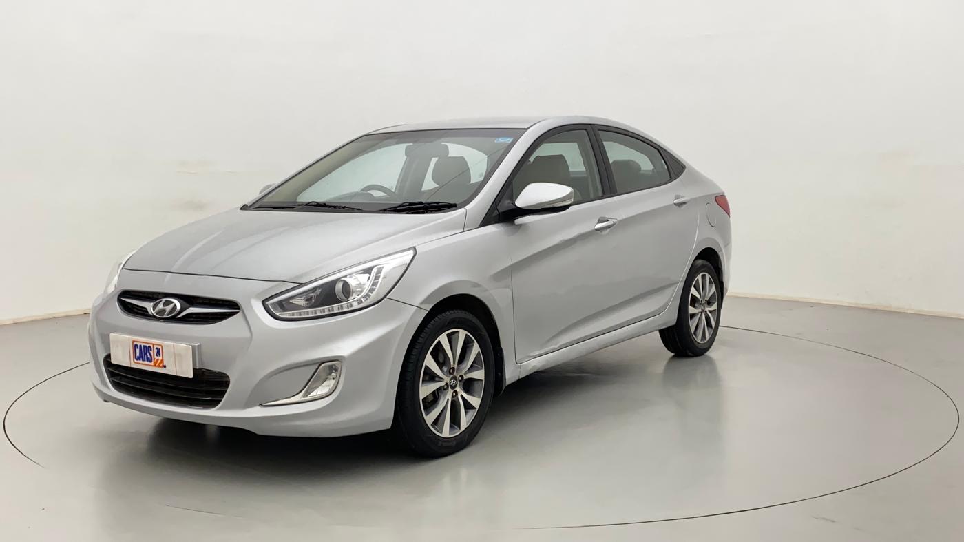 2014 Hyundai Verna FLUIDIC 1.6 SX CRDI OPT, Diesel, Manual, 62,347 km, Left Front Diagonal
