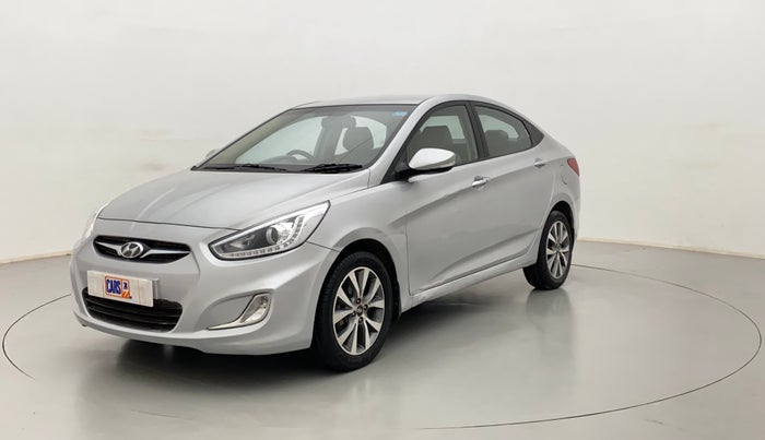 2014 Hyundai Verna FLUIDIC 1.6 SX CRDI OPT, Diesel, Manual, 62,347 km, Left Front Diagonal