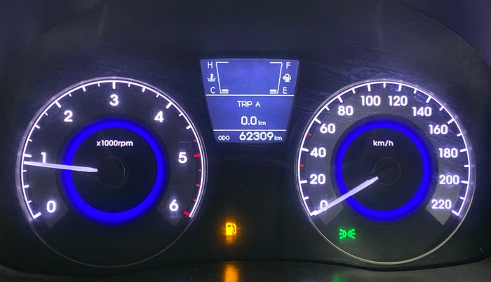 2014 Hyundai Verna FLUIDIC 1.6 SX CRDI OPT, Diesel, Manual, 62,347 km, Odometer Image