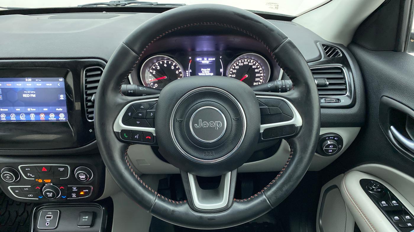 2019 Jeep Compass LIMITED 1.4 AT, Petrol, Automatic, 23,519 km, Steering Wheel Close Up