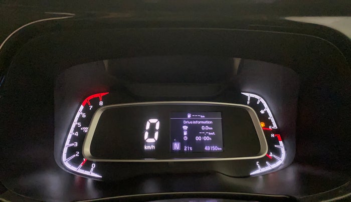 2021 KIA SONET HTX 1.0 IMT, Petrol, Manual, 43,130 km, Odometer Image