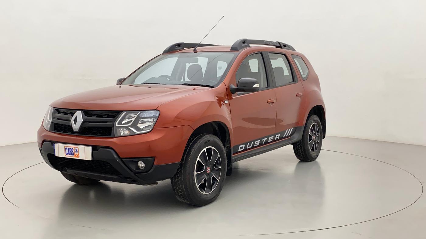 2017 Renault Duster RXS CVT 106 PS, Petrol, Automatic, 33,048 km, Left Front Diagonal