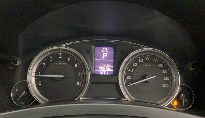 2017 Maruti Ciaz ZETA 1.4  AT PETROL, Petrol, Automatic, 48,006 km, Odometer Image