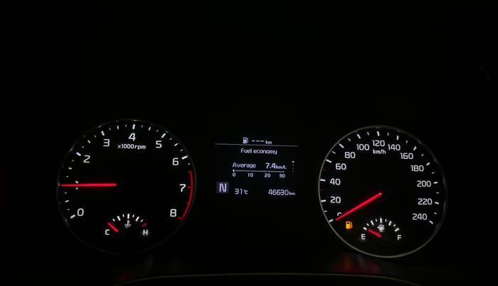 2021 KIA SELTOS HTK PLUS 1.5 IMT, Petrol, Manual, 46,582 km, Odometer Image