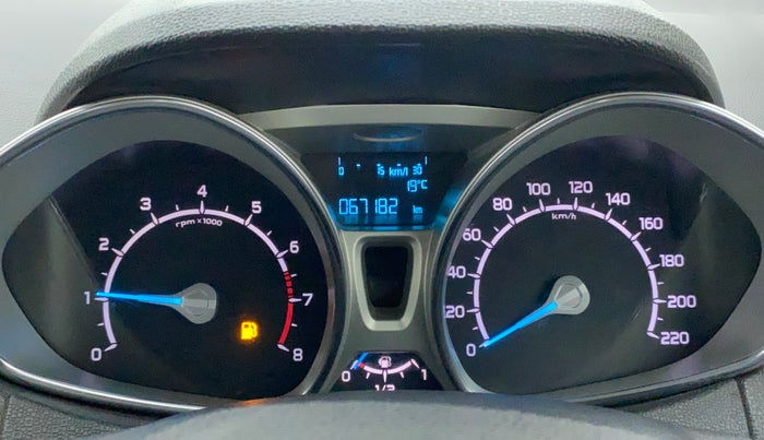2016 Ford Ecosport TITANIUM+ 1.0L ECOBOOST, CNG, Manual, 67,478 km, Odometer Image