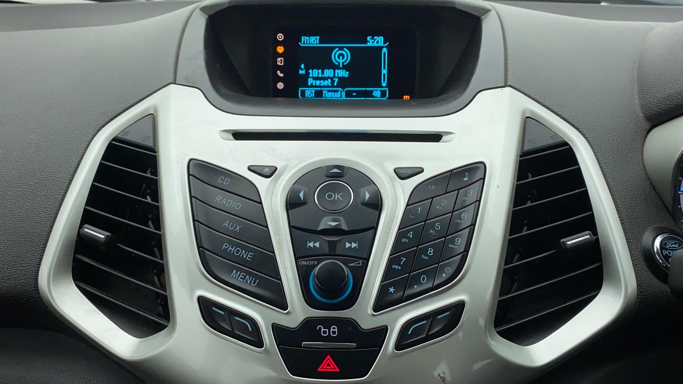2016 Ford Ecosport TITANIUM+ 1.0L ECOBOOST, CNG, Manual, 67,478 km, Infotainment System