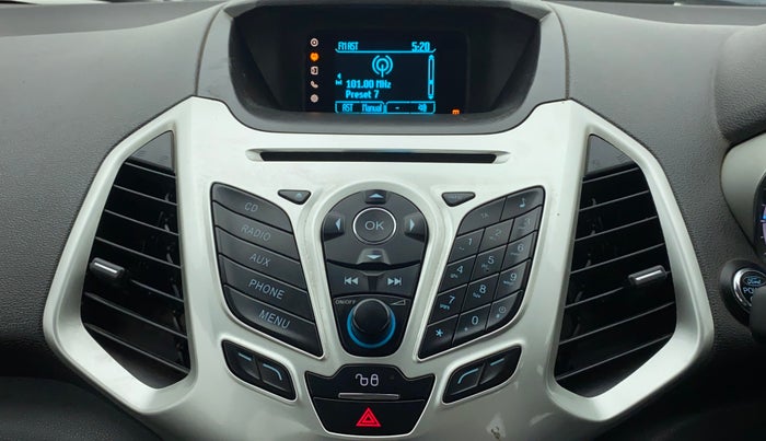 2016 Ford Ecosport TITANIUM+ 1.0L ECOBOOST, CNG, Manual, 67,478 km, Infotainment System
