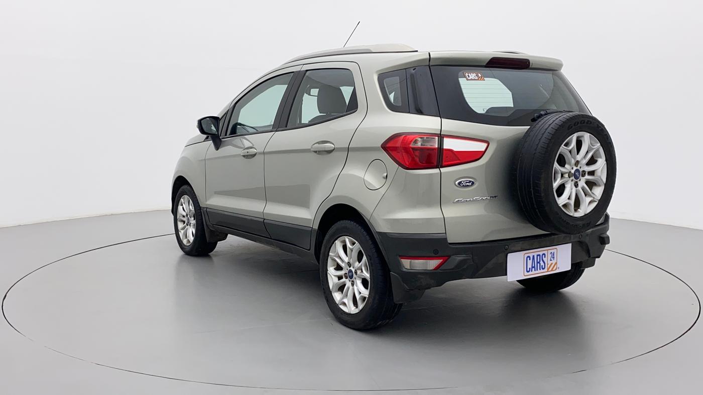 2016 Ford Ecosport TITANIUM+ 1.0L ECOBOOST, CNG, Manual, 67,478 km, Left Back Diagonal