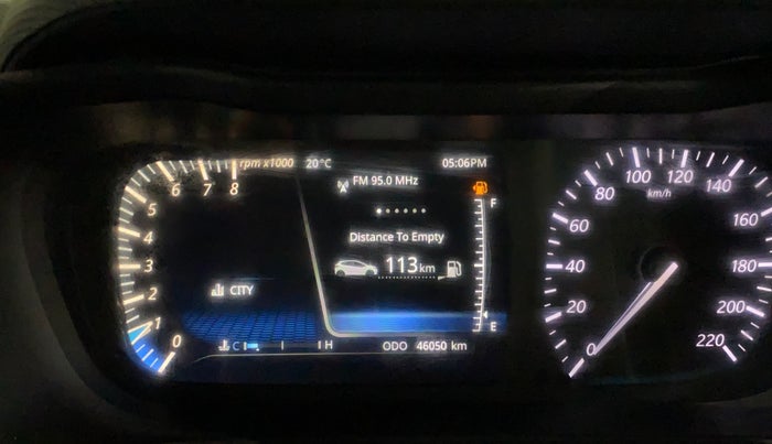 2020 Tata ALTROZ XZ PETROL, CNG, Manual, 46,042 km, Odometer Image