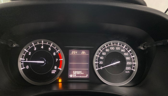 2023 Maruti Baleno SIGMA PETROL 1.2, Petrol, Manual, 58,984 km, Odometer Image