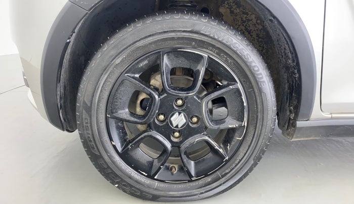 2018 Maruti IGNIS ZETA 1.2 K12, Petrol, Manual, 54,521 km, Left Front Wheel