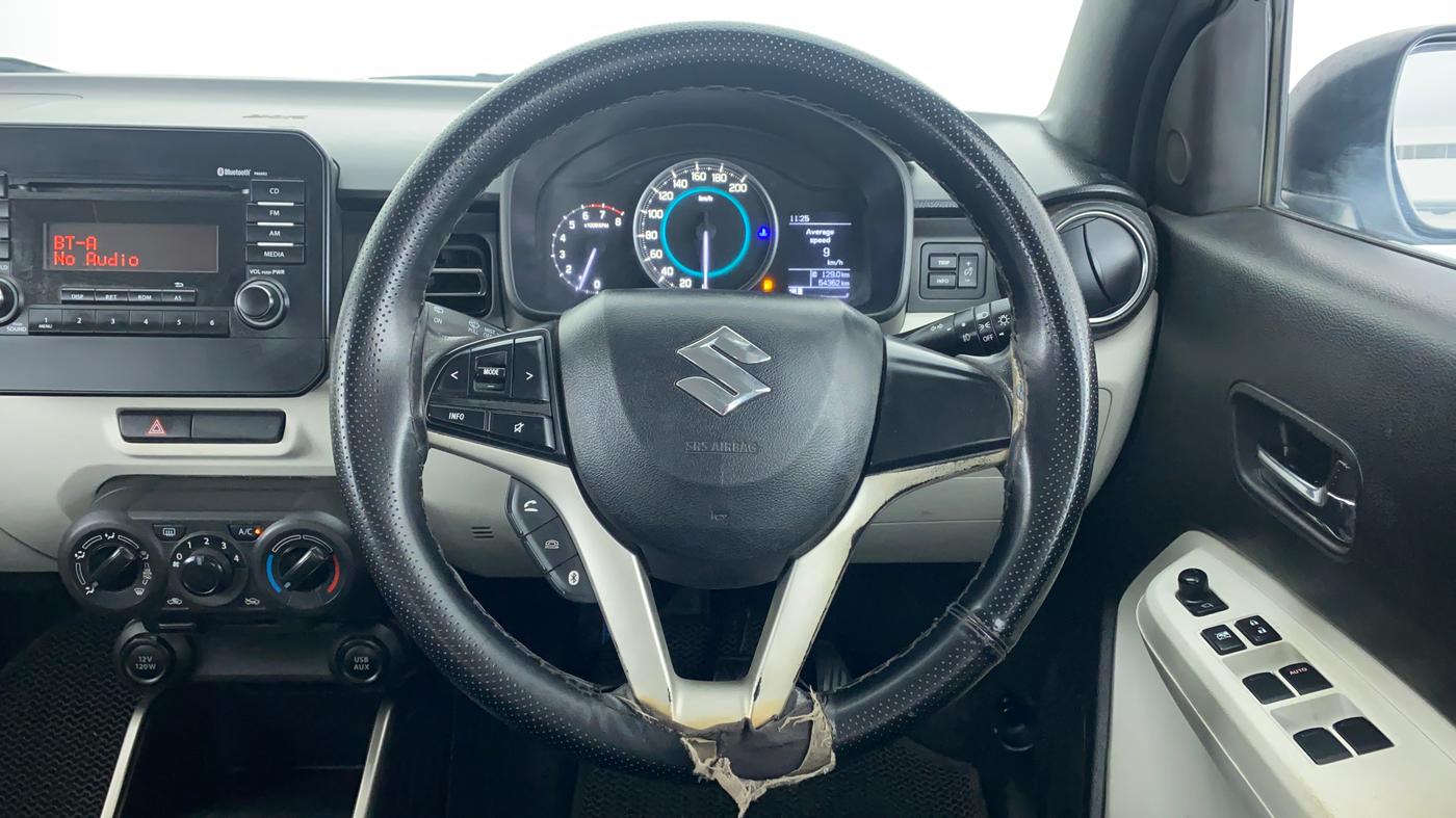 2018 Maruti IGNIS ZETA 1.2 K12, Petrol, Manual, 54,521 km, Steering Wheel Close Up